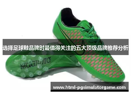 选择足球鞋品牌时最值得关注的五大顶级品牌推荐分析