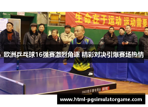 欧洲乒乓球16强赛激烈角逐 精彩对决引爆赛场热情